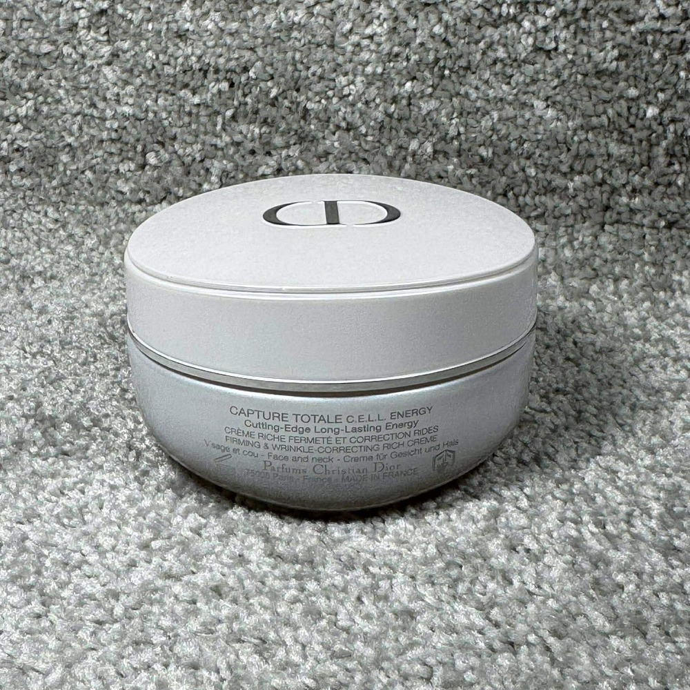 Dior Capture Totale CELL Energy Super Potent Rich Creme Face Cream 1.7oz 50ml - Picture 3 of 8